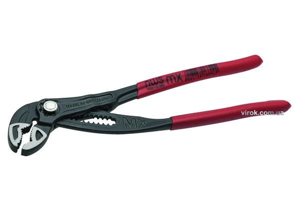 Кліщі переставні NWS "Maxi MX" : L= 400 мм, max Ø= 85 мм