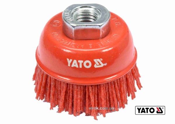 Щітка зачисна з нейлоновим ворсом 