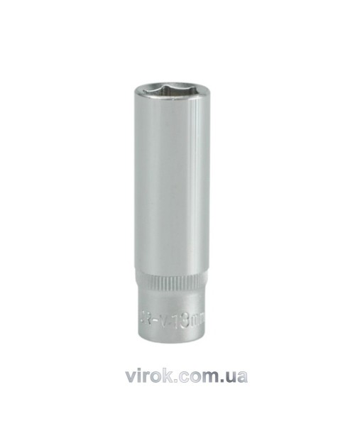 Головка торцева 6-гранна YATO : подовжена, квадрат 3/8