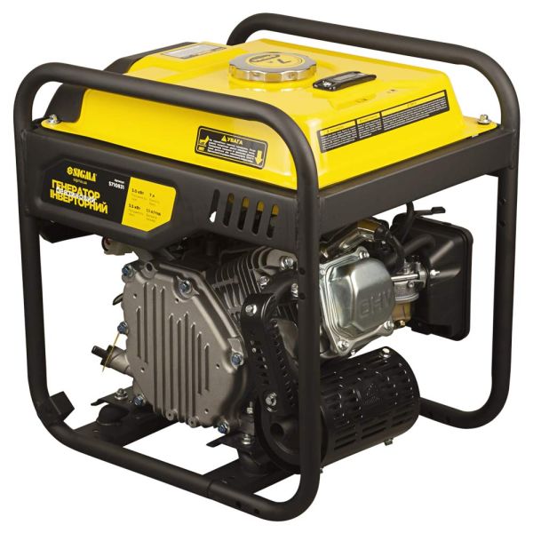 Генератор інверторний бензиновий 220В 3.0/3.5кВт 7л 4-х тактний ручний запуск SIGMA (5710831)