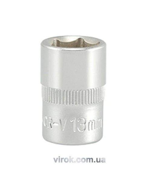 Головка торцева 6-гранна YATO : квадрат 3/8