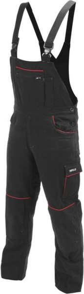 Комбінезон робочий COMFY YATO розмір XL, чорно-червоний, 9 кишень, 100% бавовна [10]