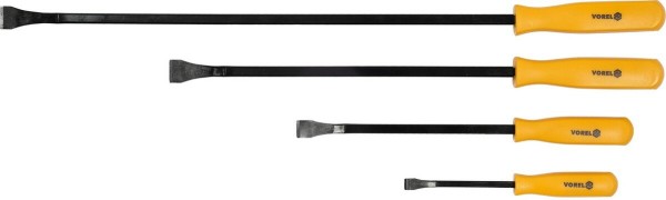 Ломи з ручкою VOREL 4 шт. l= 195/ 305/ 445/ 600 мм, пруг- 11/ 16/ 21 мм [2/12]