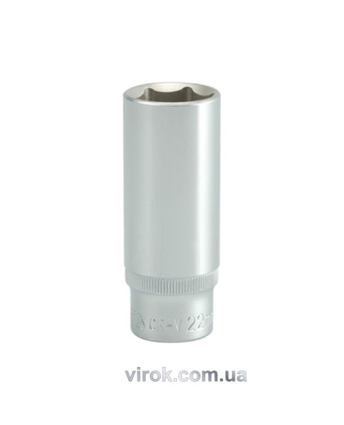 Головка торцева 6-гранна YATO : подовжена, квадрат 1/2