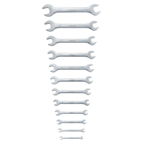 Ключі ріжкові 12шт 6-32мм CrV satine SIGMA (6010331)