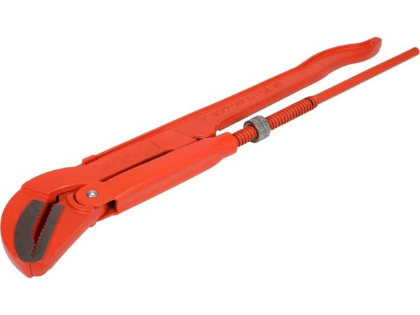 Ключ до труб переставний YATO: на 45°, Ø≤ 3