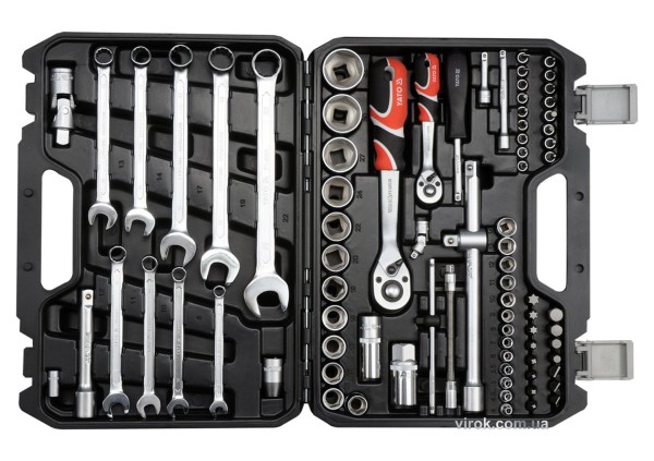 Набір головок торцевих YATO : квадрат 1/2