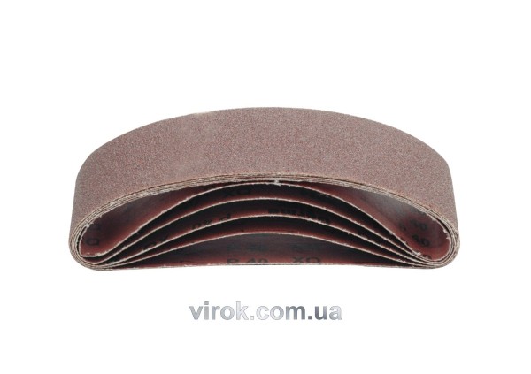 Стрічка шліфувальна VOREL *безкінечка* : 75х533мм P-100 5шт. [20/60]