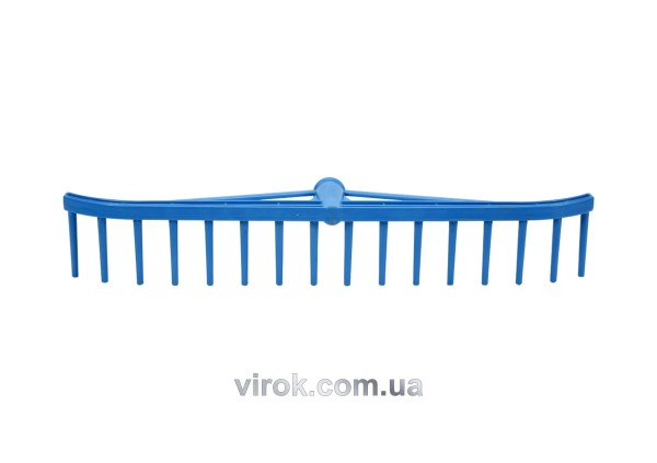 Граблі садові FLO 16-зубів пластмас. без ручки, l= 550 мм [10]