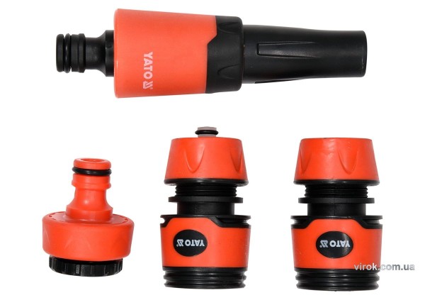 Зрошувач прямий YATO з набором з'єднань 1/2