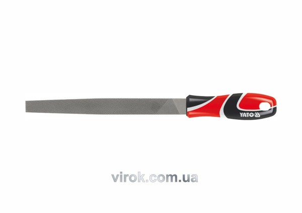 Напильник по металу YATO, плоский l=300 мм, #2 [10/40]