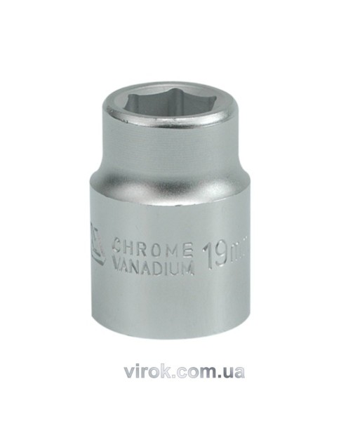 Головка торцева 6-гранна YATO : квадрат 3/4