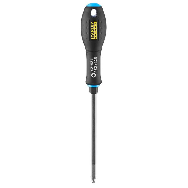 Викрутка FatMax з довжиною жала 125 мм під шліць Pz2 з шестигранником під ключ STANLEY FMHT0-62624