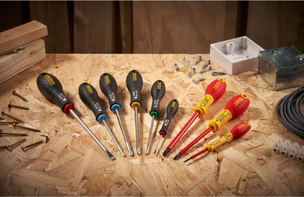 Набір з двох ізольованих викруток для електриків FatMax VDE 1000V STANLEY FMHT0-62649