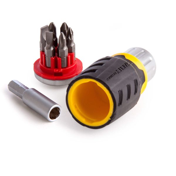 Викрутка - набір Stubby, реверсивна, з шістьма змінними бітами STANLEY FMHT0-62688