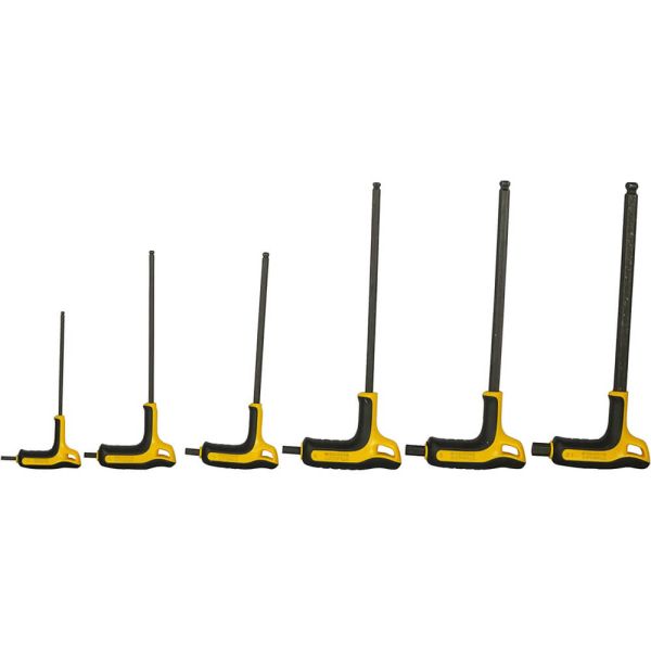 Набір з шести шестигранних метричних ключів з ручкою STANLEY FMHT0-69049