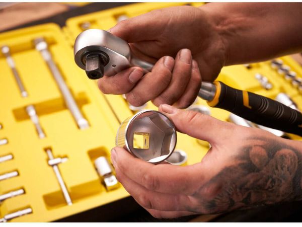 Набір голівок торцевих 1/4, 1/2 MaxiDrive, 81 предмет STANLEY FMMT82826-1