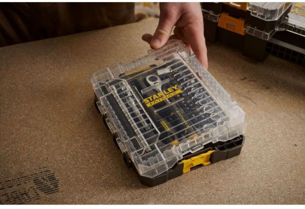 Набір торцевих головок 1/4 FATMAX® Maxi Drive, шестигранних, 48 предметів STANLEY FMMT98101-0