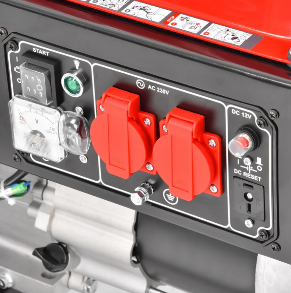 Генератор бензиновий однофазний HECHT GG 3300W