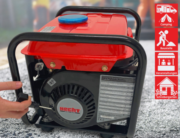 Генератор бензиновий HECHT GG 950 DC