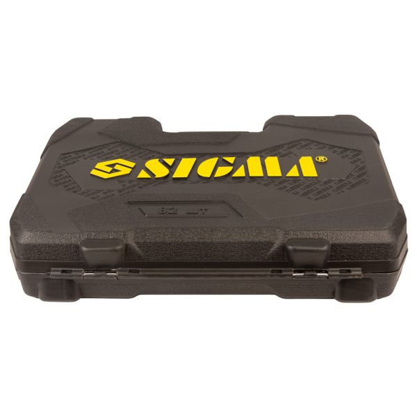 Набір насадок торцевих і біт 1/4", 1/2" 82шт CrV mid SIGMA (6001551)