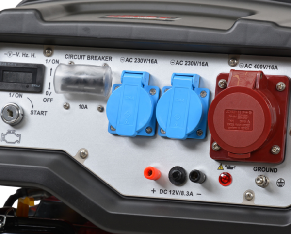 Генератор бензиновий трифазний HECHT GG 8000