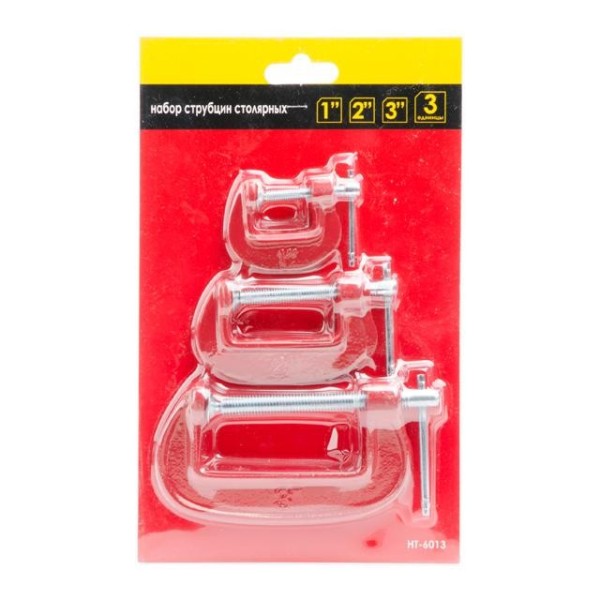 Набір струбцин столярних 3шт.1