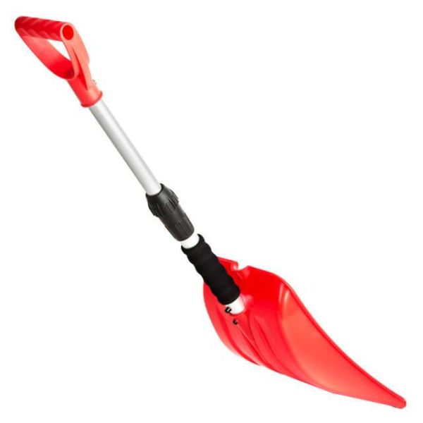 Лопата для снігу автомобільна телескопічна 68-87 см INTERTOOL AT-0132