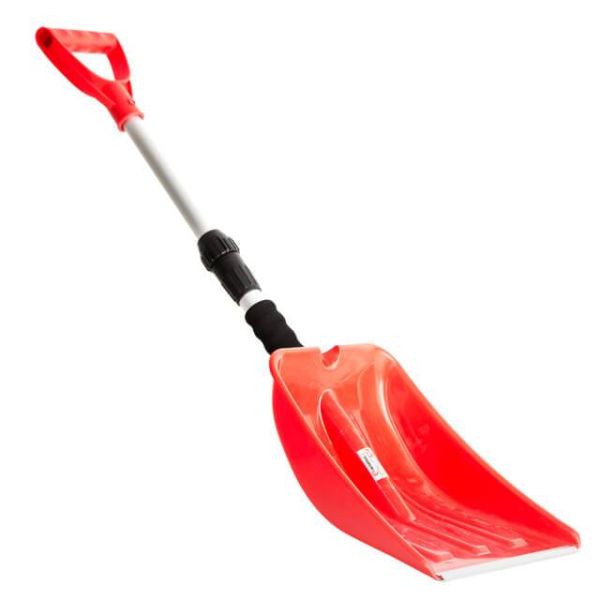 Лопата для снігу автомобільна телескопічна 68-87 см INTERTOOL AT-0132