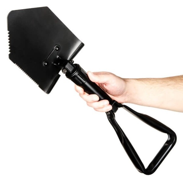 Лопата саперна складана 57 см INTERTOOL AT-0133