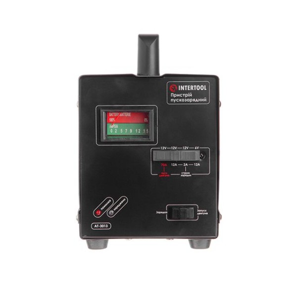 Пускозарядний пристрій 6/12 В, 220 В, 70 А INTERTOOL AT-3013