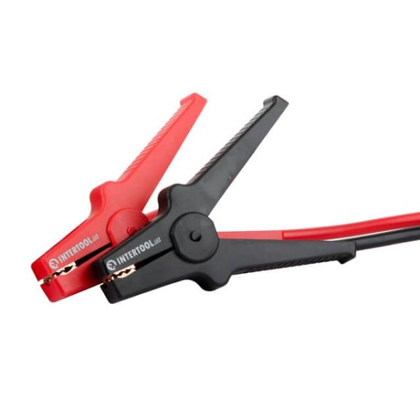 Пускові дроти 300 А, 2.5 м, до -40 °C, чохол INTERTOOL AT-3041