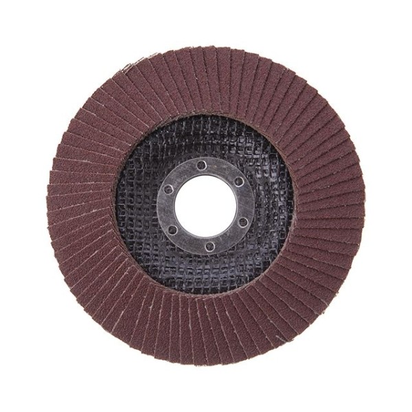 Диск шліфувальний пелюстковий 115 x 22мм зерно K120 INTERTOOL BT-0112