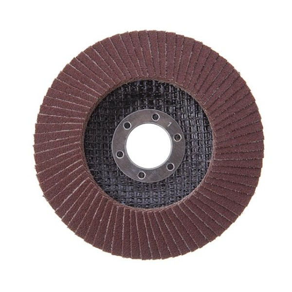 Диск шліфувальний пелюстковий 115 x 22мм зерно K150 INTERTOOL BT-0115