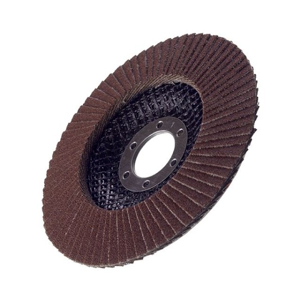 Диск шліфувальний пелюстковий 115 x 22мм зерно K150 INTERTOOL BT-0115