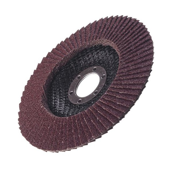 Диск шліфувальний пелюстковий 125 x 22мм зерно K80 INTERTOOL BT-0208