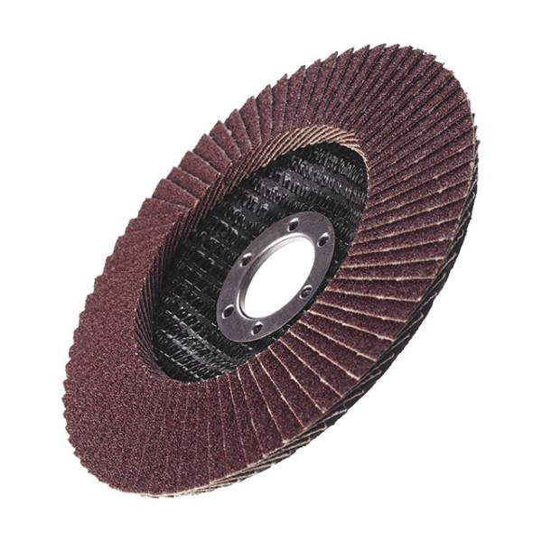 Диск шліфувальний пелюстковий 125 x 22мм зерно K120 INTERTOOL BT-0212