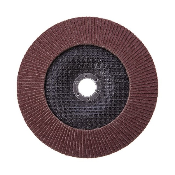 Диск шліфувальний пелюстковий 180 x 22мм зерно K80 INTERTOOL BT-0228