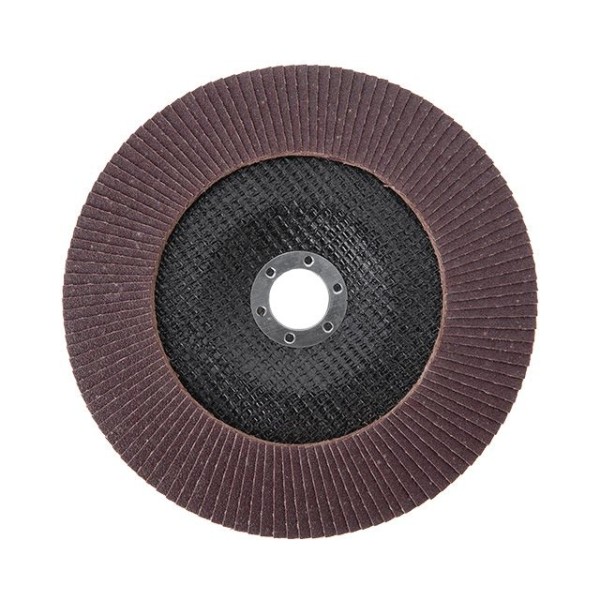 Диск шліфувальний пелюстковий 180 x 22мм зерно K100 INTERTOOL BT-0230