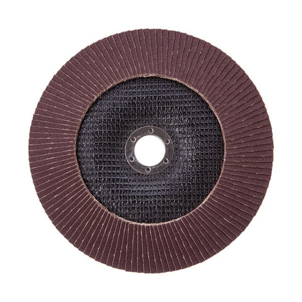 Диск шліфувальний пелюстковий 180 x 22мм зерно K120 INTERTOOL BT-0232