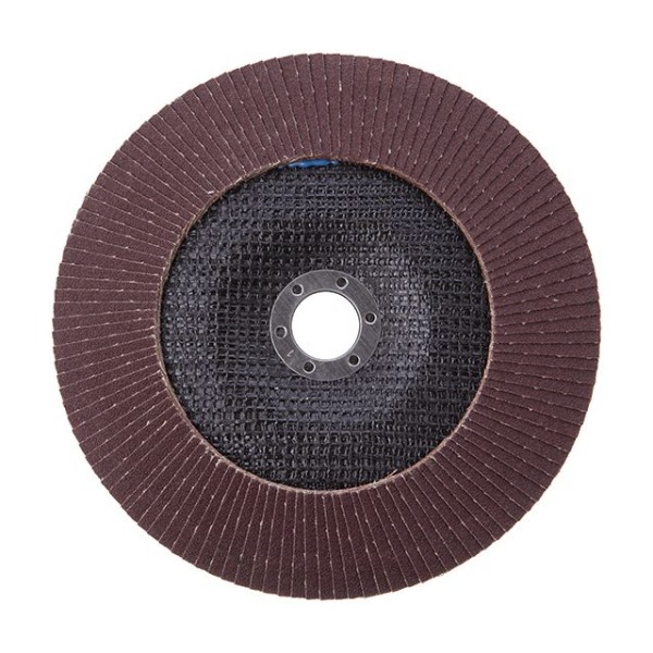 Диск шліфувальний пелюстковий 180 x 22мм зерно K150 INTERTOOL BT-0235