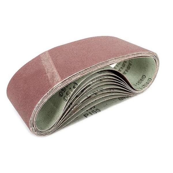 Стрічка шліфувальна 75 x 457мм, зерно 150 уп.10шт. INTERTOOL BT-0315