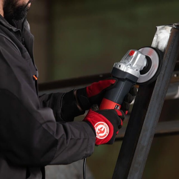 Диск зачистний із спіненого абразиву чорний 125*22,2*13 мм, P46, T27 INTERTOOL BT-0602