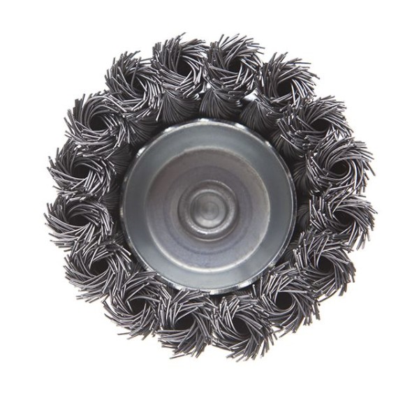 Щітка чашкова 75 мм для дриля, 1/4