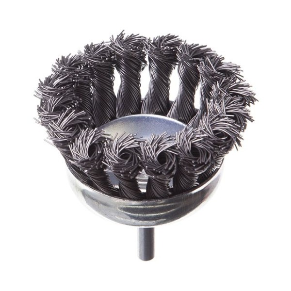 Щітка чашкова 75 мм для дриля, 1/4