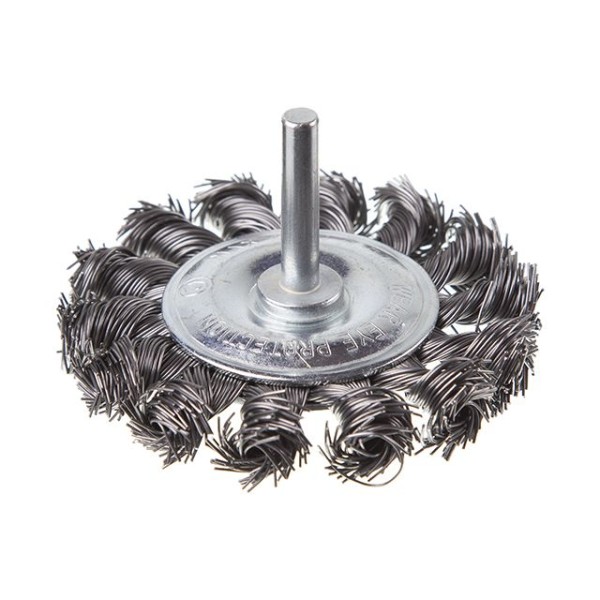 Щітка кільцева 75 мм для дриля, 1/4