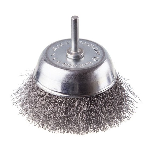 Щітка чашкова 100 мм для дриля, 1/4