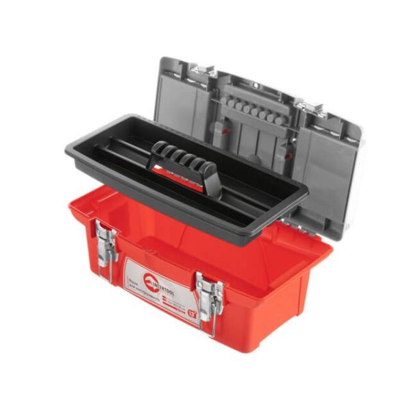 Ящик для інструменту з металевими замками 13" 335*185*130 мм INTERTOOL BX-0513