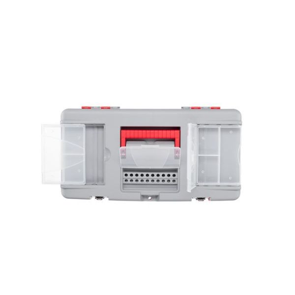 Ящик для інструменту з металевими замками, 16" 415*210*190 мм INTERTOOL BX-0516