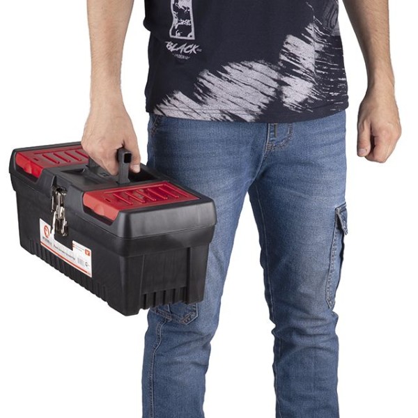 Ящик для інструментів з металевими замками 16